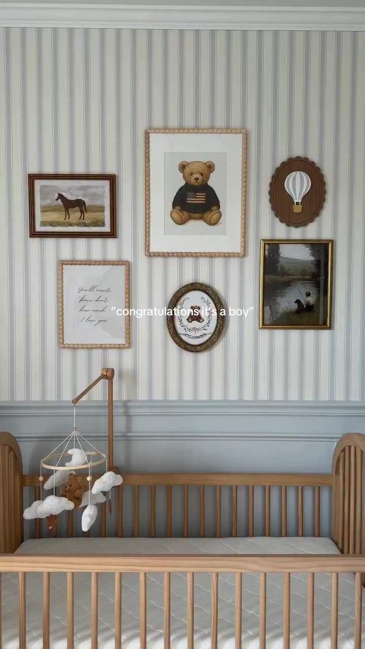 our baby boy’s nursery 💌
still missing a few final touches, but I’m honestly obsessed with how our vision came to life, this room already feels so special 🥹🍼🧸 #babynursery #babyroom #nursery #babyboy #nurserydecor