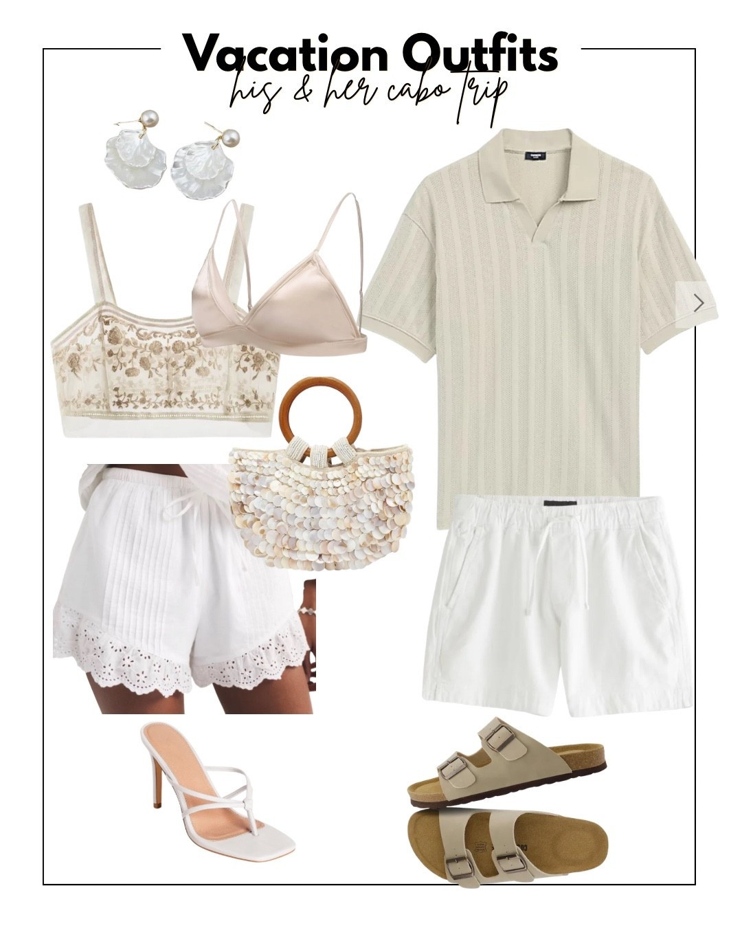 Vacation ‘his & her’ outfits and swim looks! The embellished top is from Zara.

#LTKSwim #LTKTravel #LTKMens