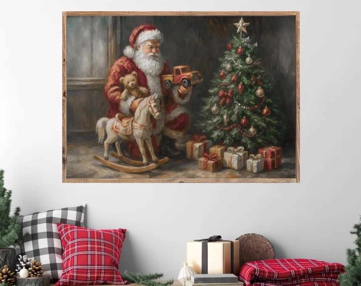 This framed canvas brings all of the Christmas magic to the season! 

#LTKHoliday #LTKHome #LTKSeasonal