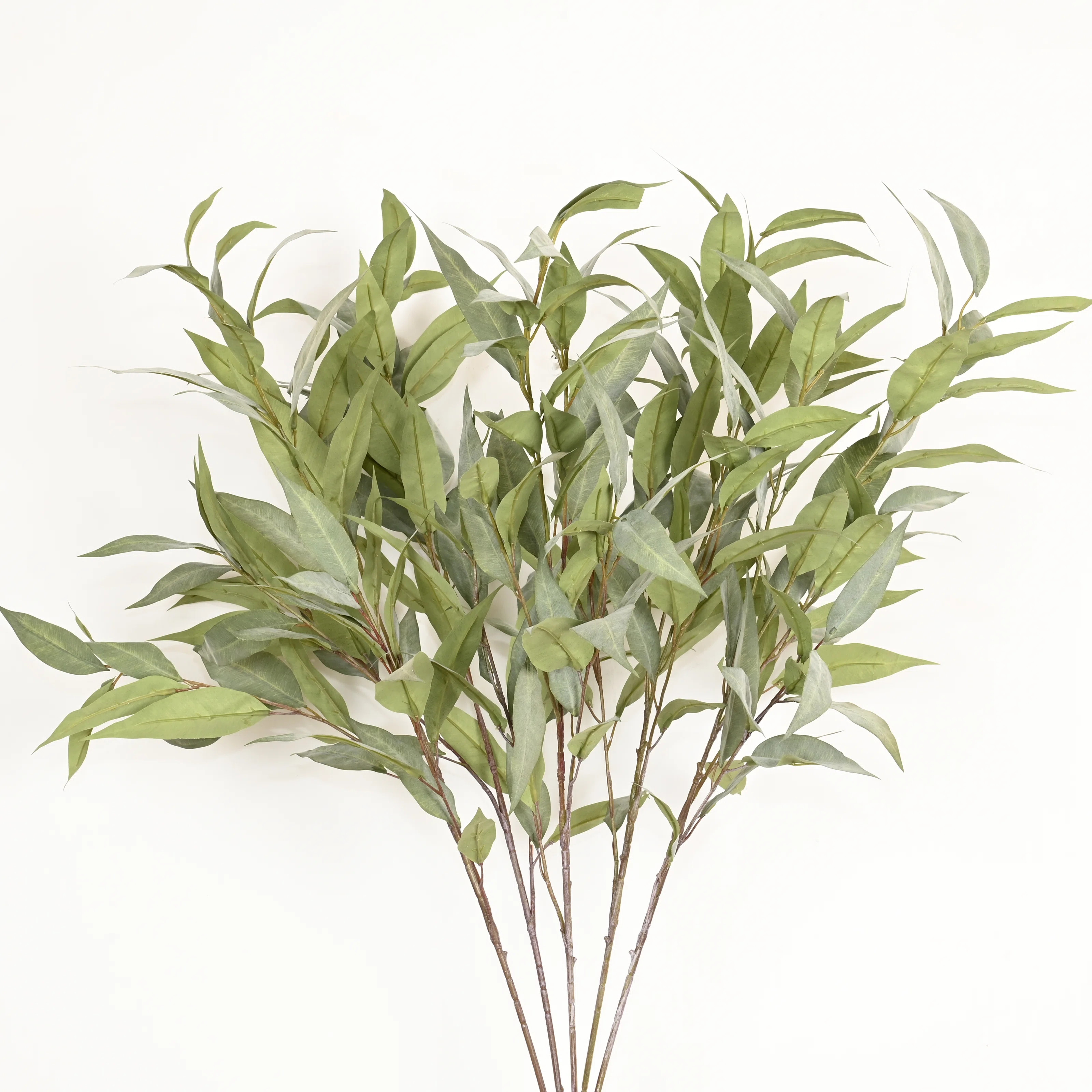 40" Artificial Willow Eucalyptus Sprays Branch For Vase Filler, Farmhouse Foliage Branch Long Ste... | Wayfair North America