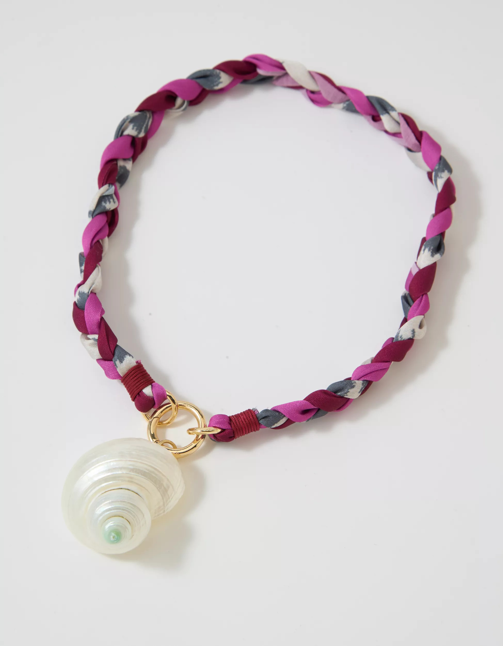 Aerie Braided Chord Charm Necklace | Aerie