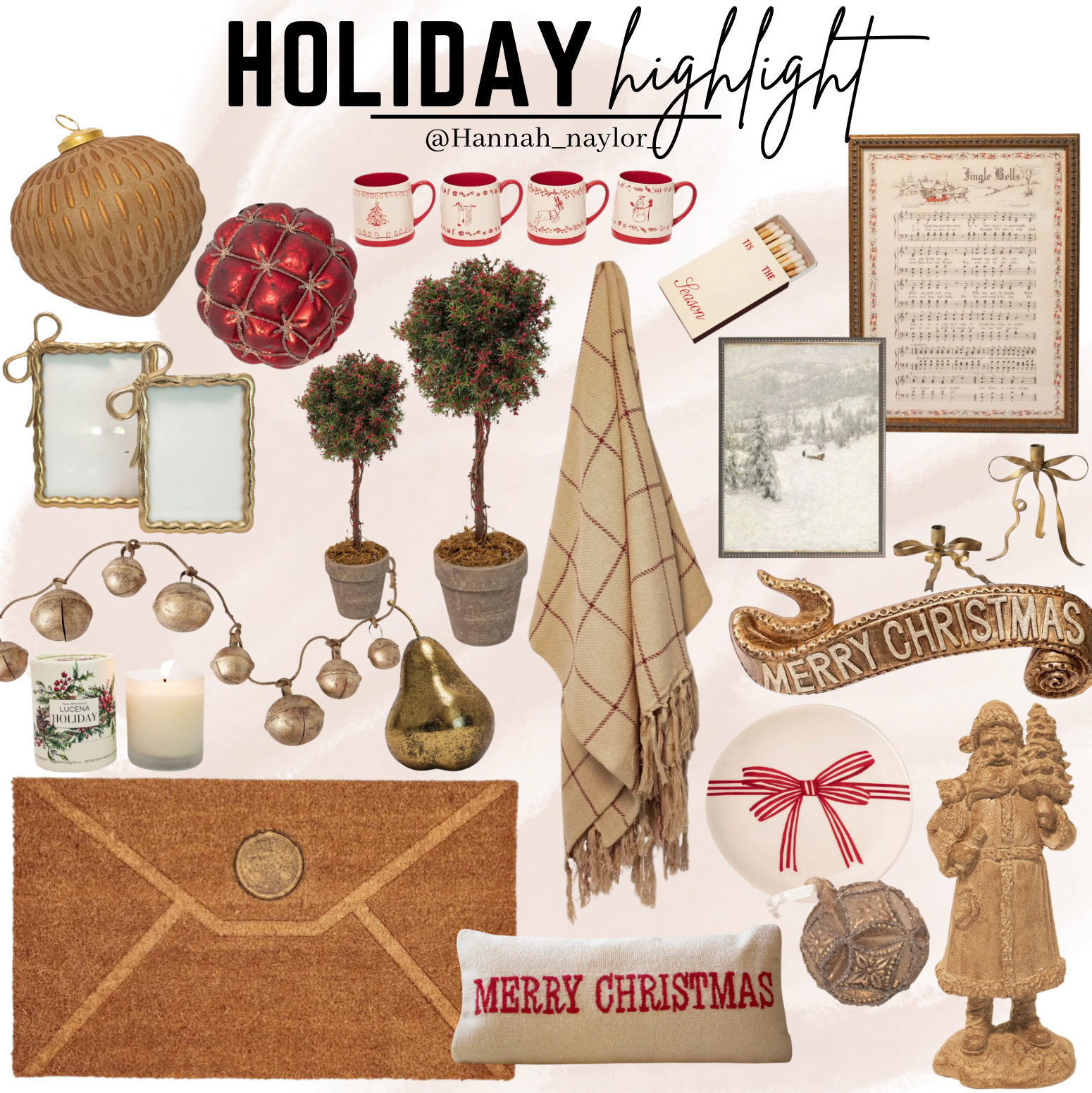 NEW The Lifestyled Co. holiday drop for 2026! I am sharing things early as I see them to allow for those to shop early (if desired). Items sell out fast. Buy now, save for later! #christmas #christmasdecor #holiday #2026  

 #LTKSeasonal #LTKU #LTKHome