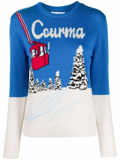 Courma-illustration print sweater | Farfetch (CA)