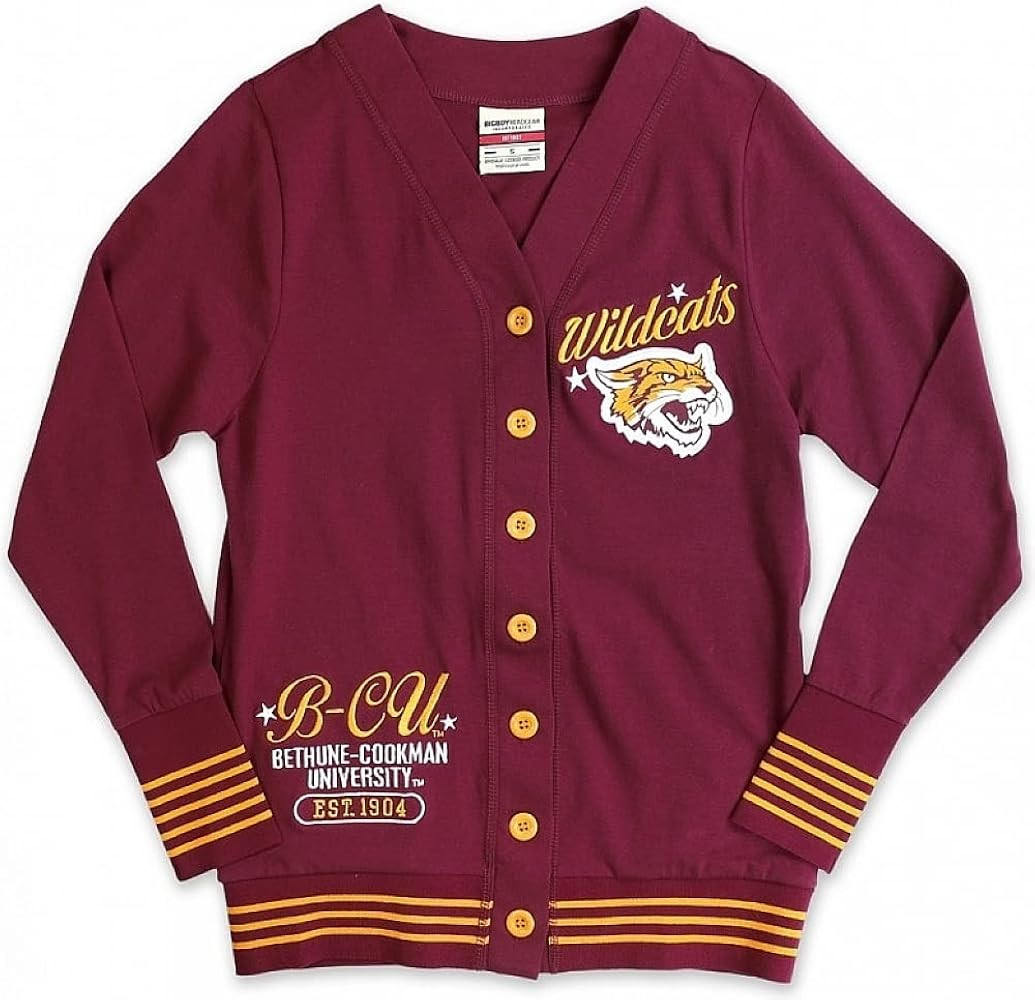 Big Boy Bethune-Cookman Wildcats S4 Light Weight Ladies Cardigan [Maroon] - ID#148018-104-85-0-0 | Amazon (US)