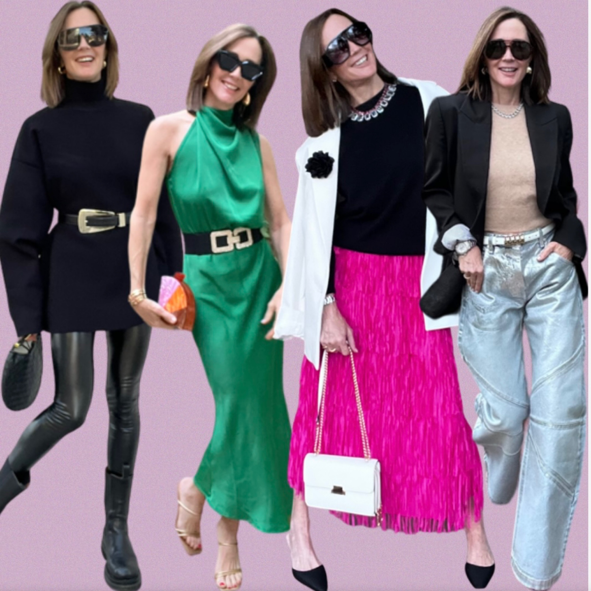 Let’s talk about Sunglasses……Style Tip: buy a lot of inexpensive glasses
and add one designer pair per season...

#LTKover40 #LTKSeasonal #LTKstyletip