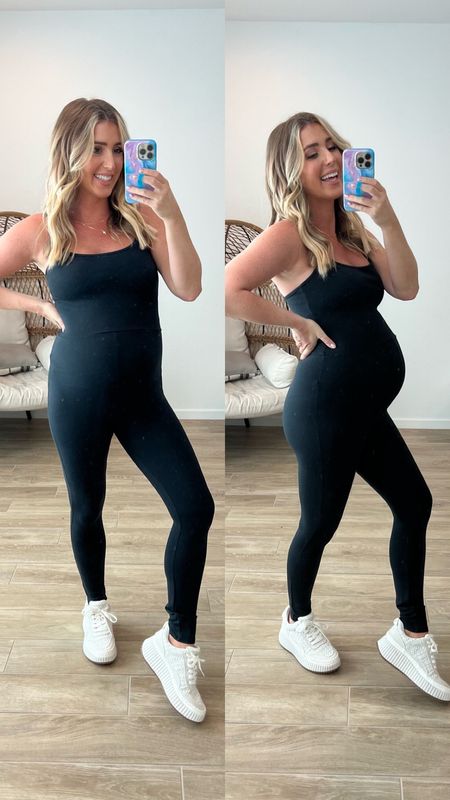 The onesie everyone needs! So cute and comfy! 20% off this weekend when shopping through the app. Runs tts. I sized up to a small for the bump. Sneakers are a target find and under 50! They also run tts.

Abercrombie onesie
Target
Travel outfit

#LTKfindsunder100 #LTKsalealert #LTKshoecrush