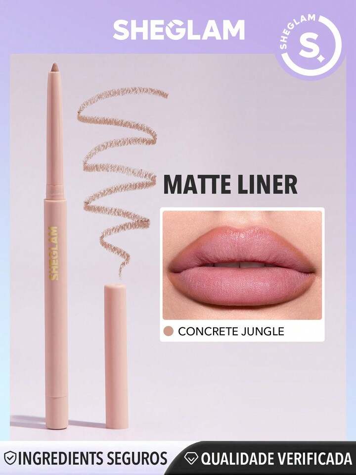 SHEGLAM SO Lippy Contorno Labial - Concrete Jungle | SHEIN