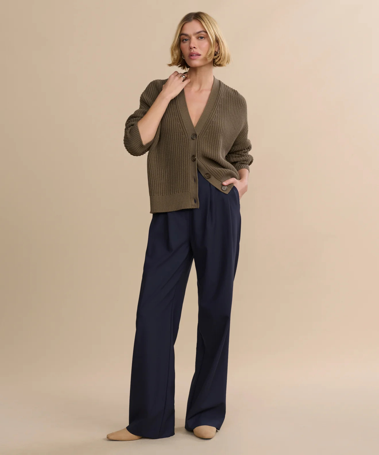 Jenni Kayne Women's Wool Jones Trouser Size 0 | Jenni Kayne