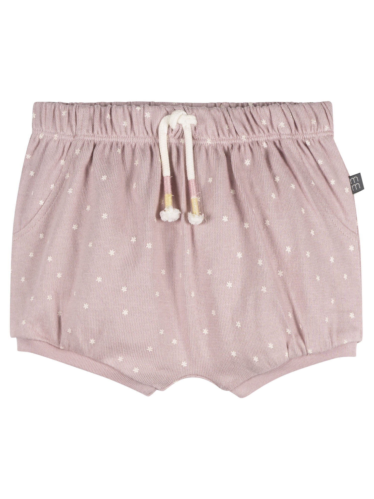 Modern Moments by Gerber Baby Girl Harem Bubble Organic Shorts with Drawstring, Sizes 0/3 Months ... | Walmart (US)