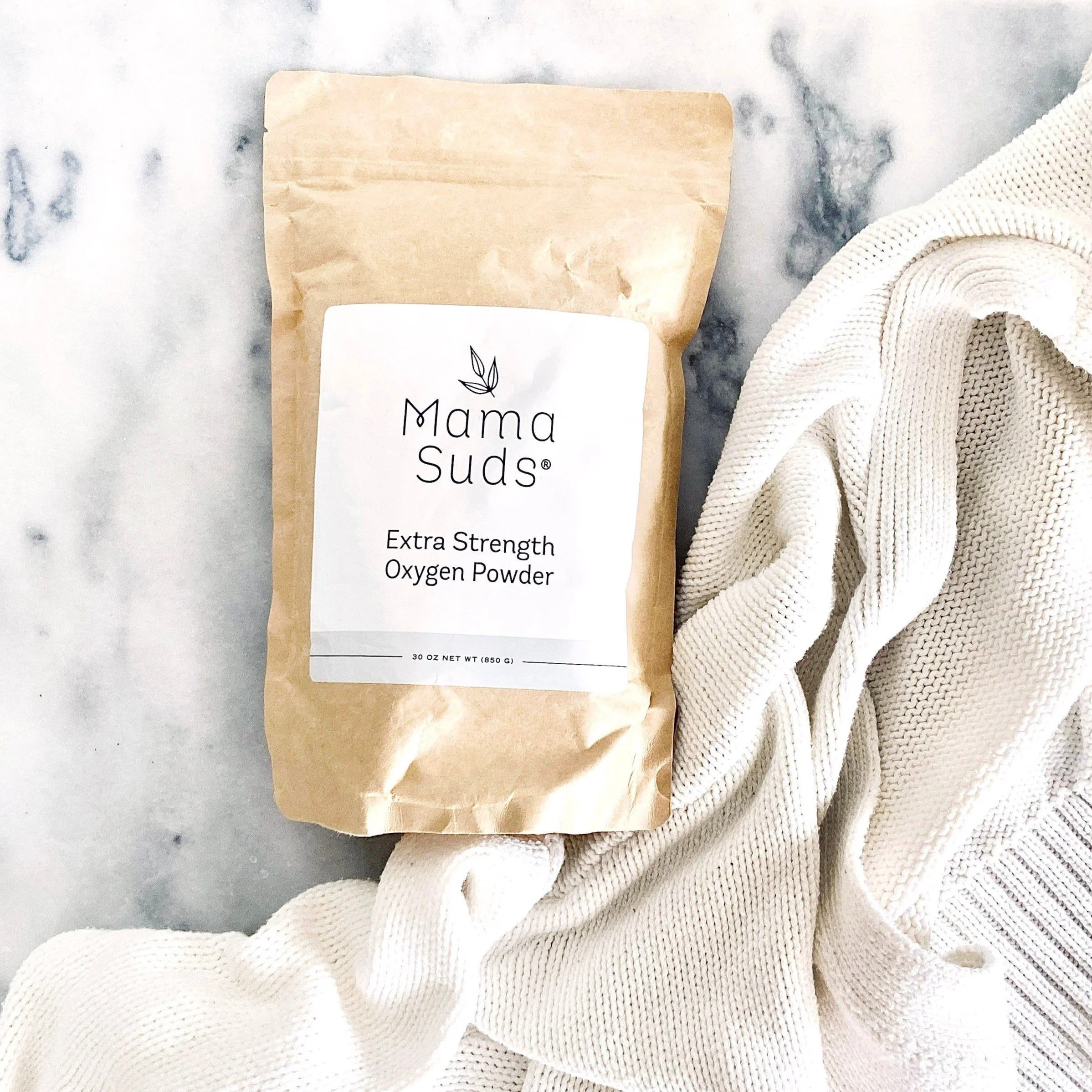 Extra Strength Oxygen Powder - Non-Toxic Bleach Alternative | MamaSuds | MamaSuds