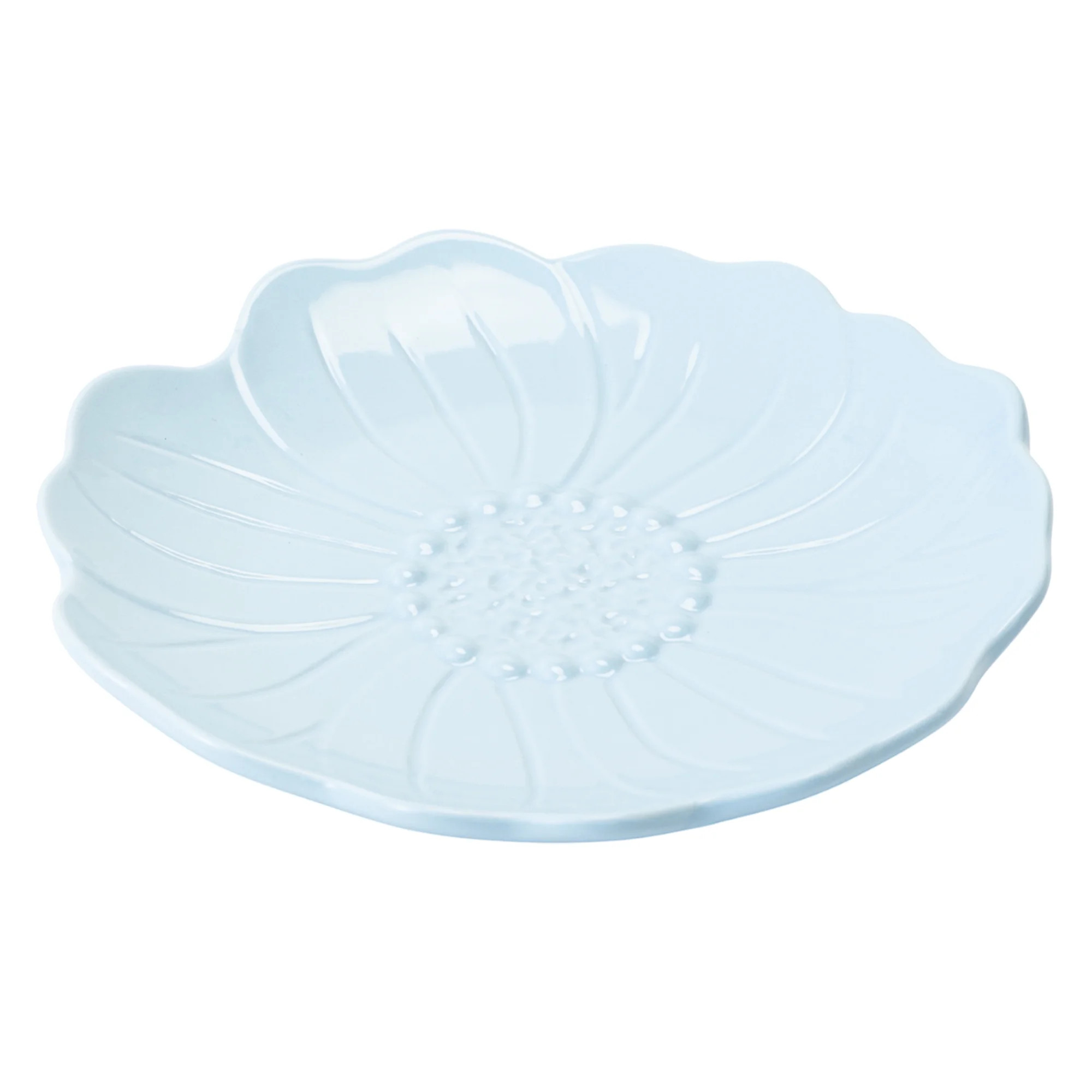 Way to Celebrate Easter Blue Floral Ceramic Appetizer Plate, 7.48inch x 7.2inch x 0.98inch, 1 pie... | Walmart (CA)