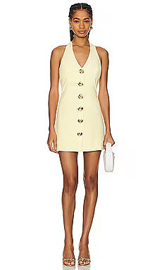 The Wolf Gang Irida Vest Dress in Butter from Revolve.com | Revolve Clothing (Global)