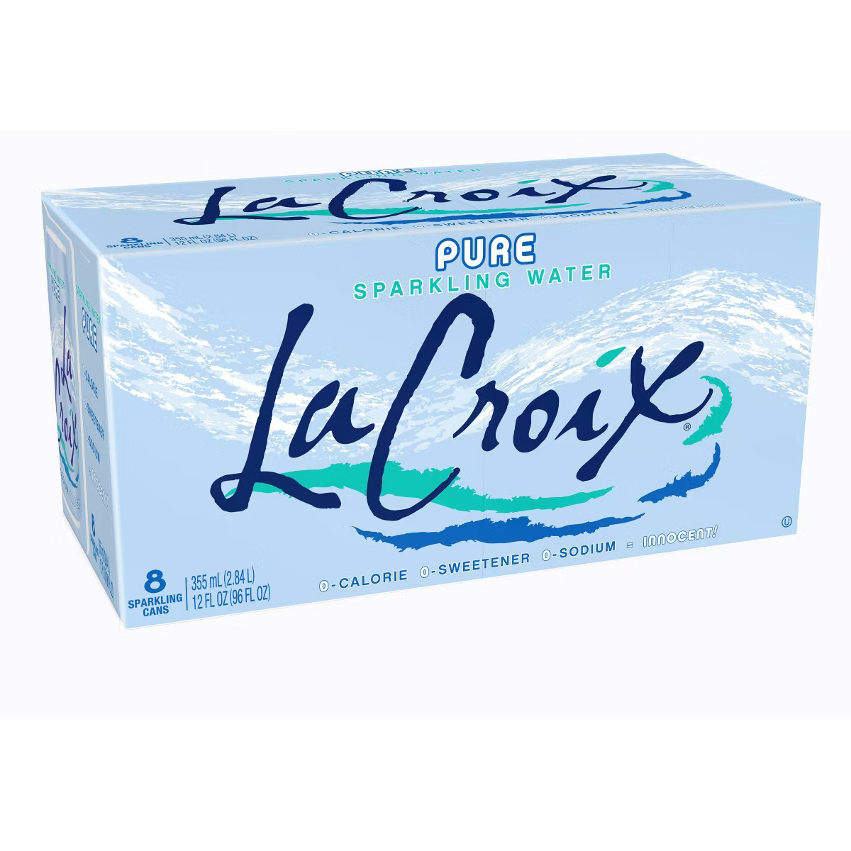 LaCroix Sparkling Water Pure - 8pk/12 fl oz Cans | Target