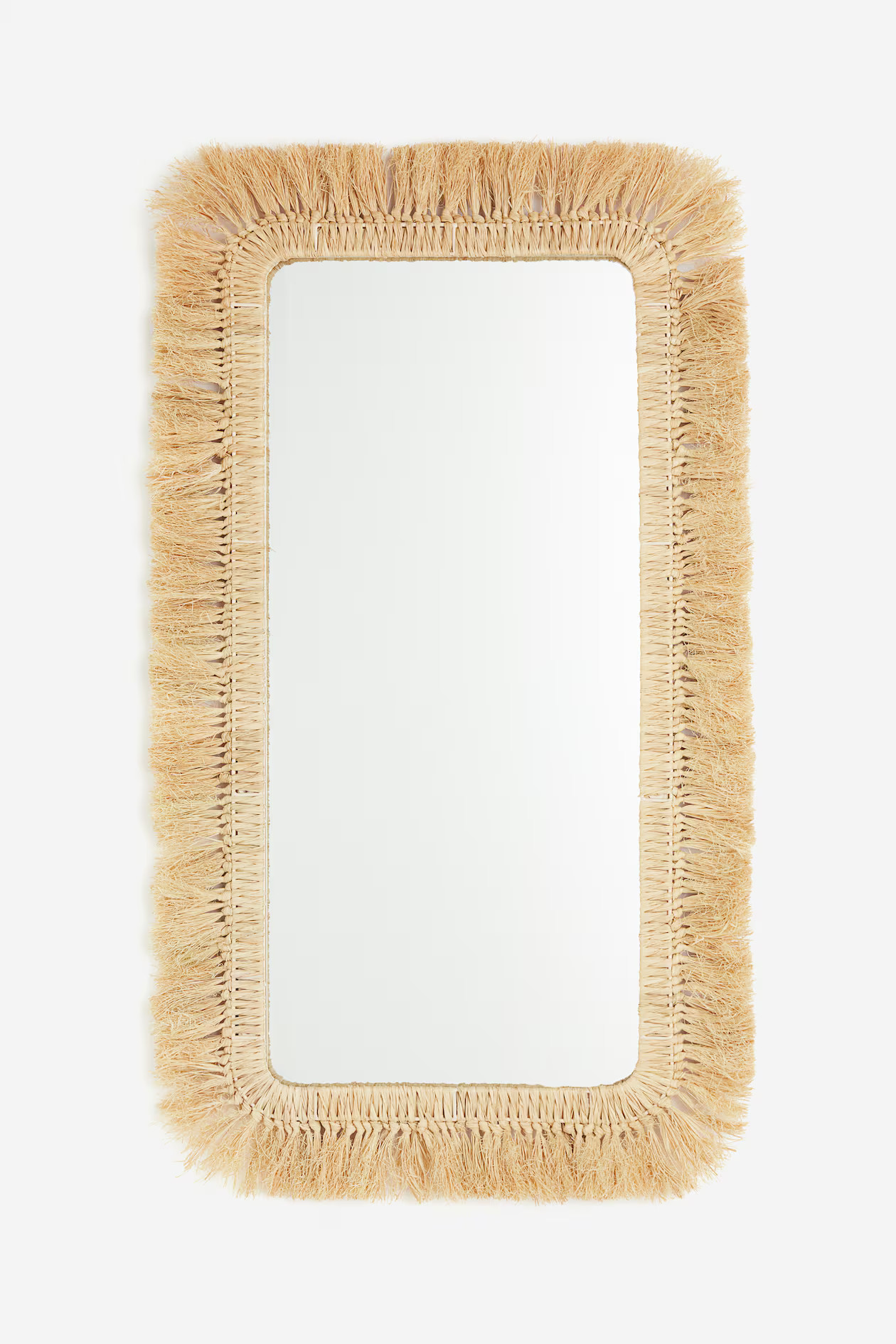 Espejo con marco de paja | H&M (FR, IT, ES, PT, BE)