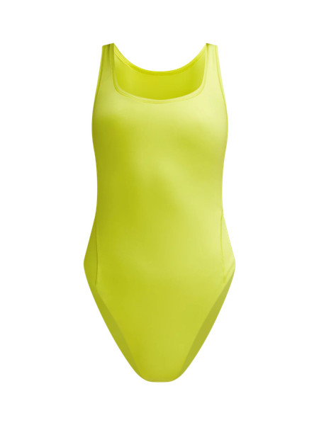 Wundermost Ultra-Soft Nulu Square-Neck Sleeveless Bodysuit | Women's Dresses | lululemon | Lululemon (US)