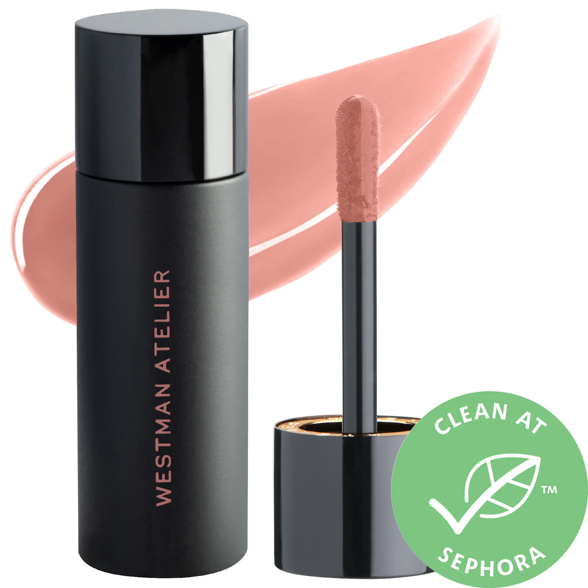 Westman Atelier Squeaky Clean Liquid Lip Hydrating Lip Balm Nana 0.21 oz/ 6.5 mL | Sephora (US)