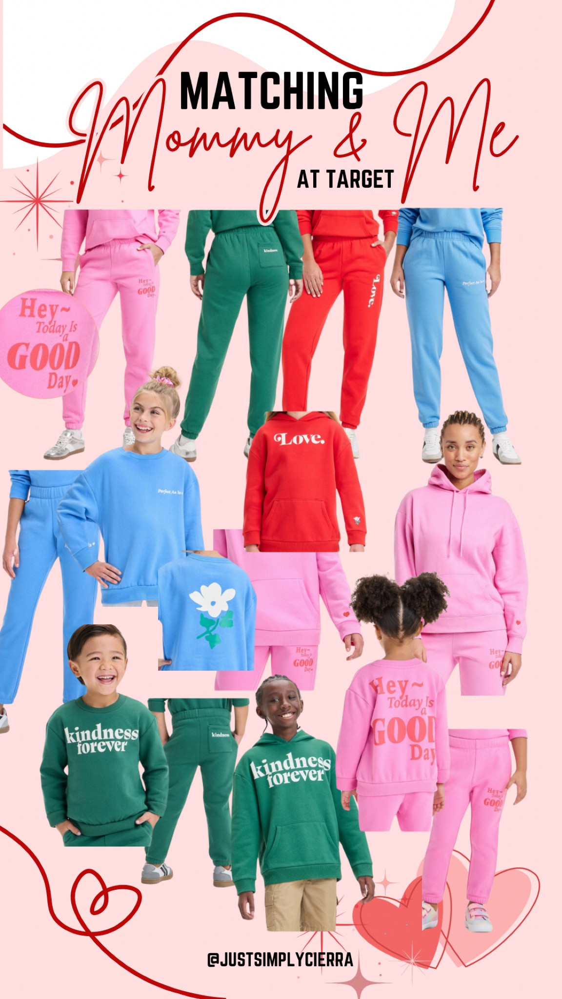 Trendy Sweatpants sets; but make them for my littles too ❤️😍 Matching mommy and me sets at Target! Toddler, kid, and adults sizing! 

#LTKFindsUnder50 #LTKMidsize #LTKFamily