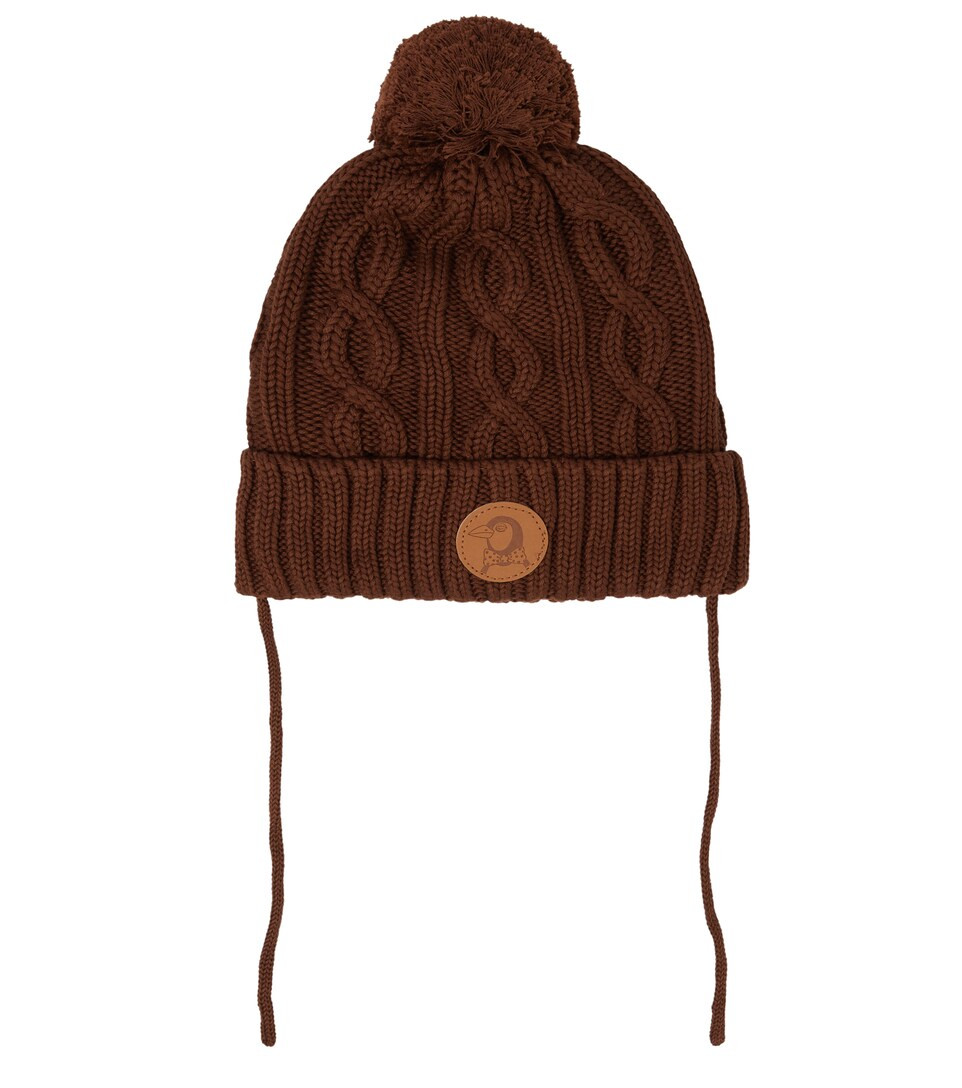 Penguin cable-knit cotton beanie | Mytheresa (US/CA)