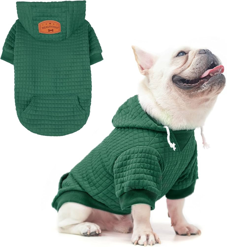 BEAUTYZOO Dog Hoodie for Small Medium Large Dogs, Winter Fall Warm Dog Clothes for Puppy S M Size... | Amazon (US)