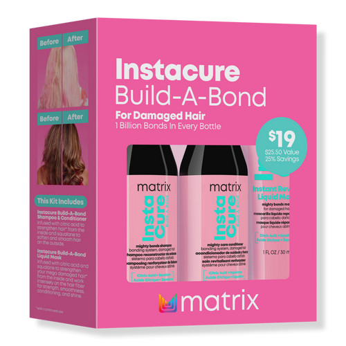 Instacure Build-A-Bond Travel Trial Kit For Very Damaged Hair - Matrix | Ulta Beauty | Ulta