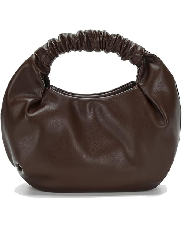 Mini Hobo Tote Bags for Women Soft Leather Clutch Purses for Women Cloud-Shaped Top Handle Bags | Amazon (US)