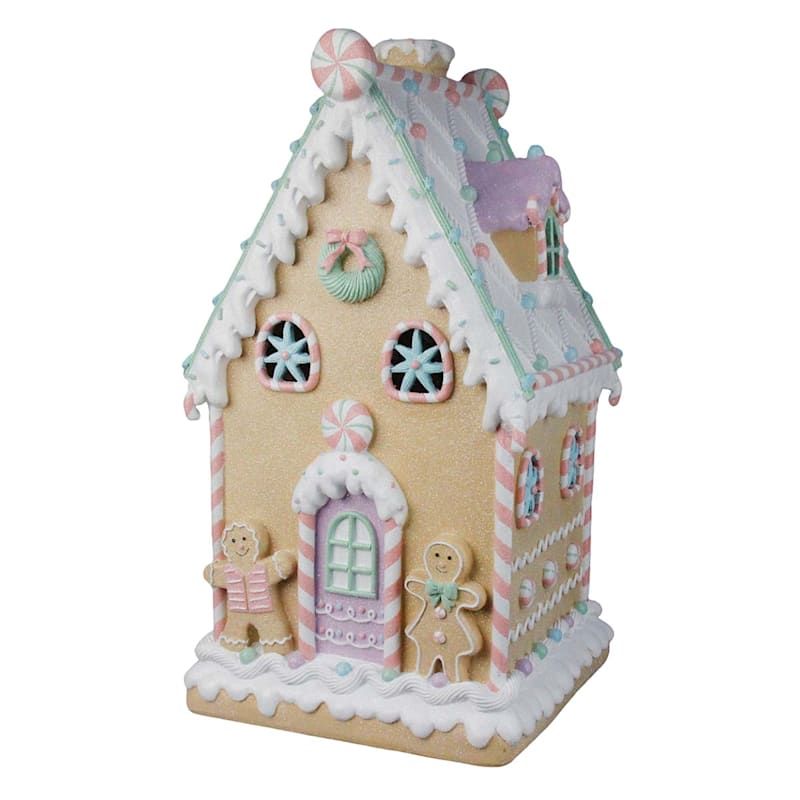 Mrs. Claus' Bakery Gingerbread House with LED, 20" | At Home