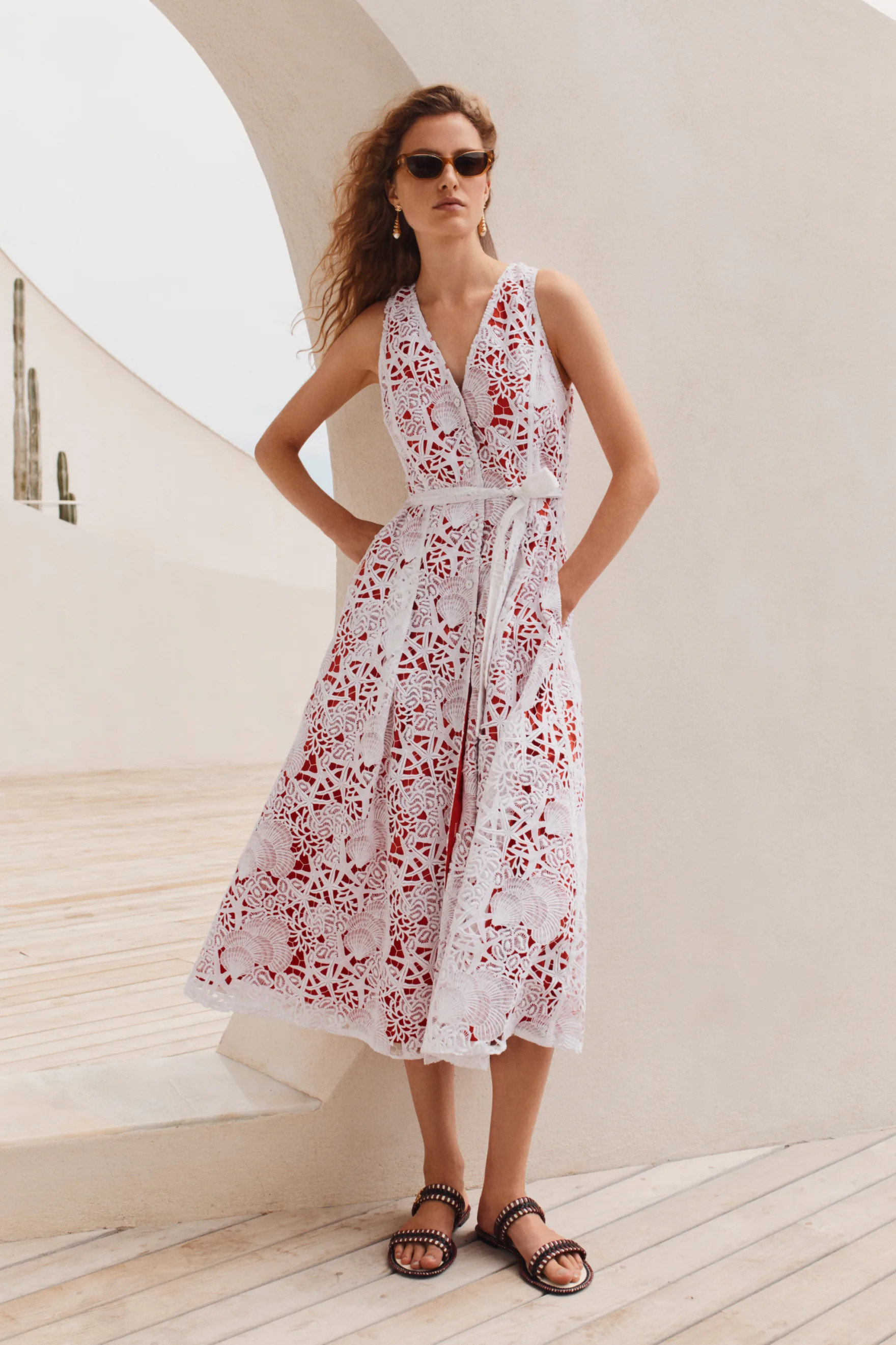 The CHANEL Coco Beach 2026 collection
 
MIDI DRESS
 
Cotton 
The CHANEL COCO BEACH 2026 collection offers a fresh and colorful take on the summer wardrobe, centred on ease and the pure elegance of graphic lines and enhanced by sophisticated and innovative textures.

VIEW DETAILS
Price upon request

 | Chanel, Inc. (US)