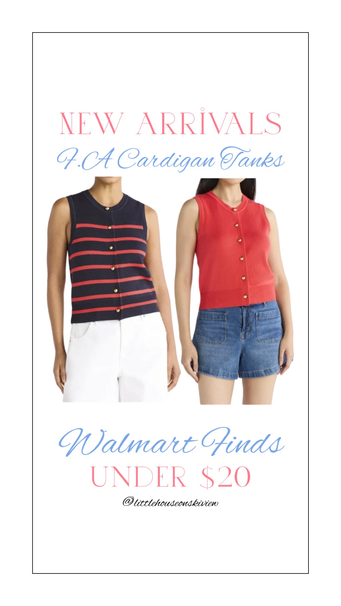 New Arrivals at Walmart!! Obsessed with these Free Assembly cardigan vests! Runs TTS, I wear XS ❤️

#LTKSeasonal #LTKFindsUnder50 #LTKStyleTip