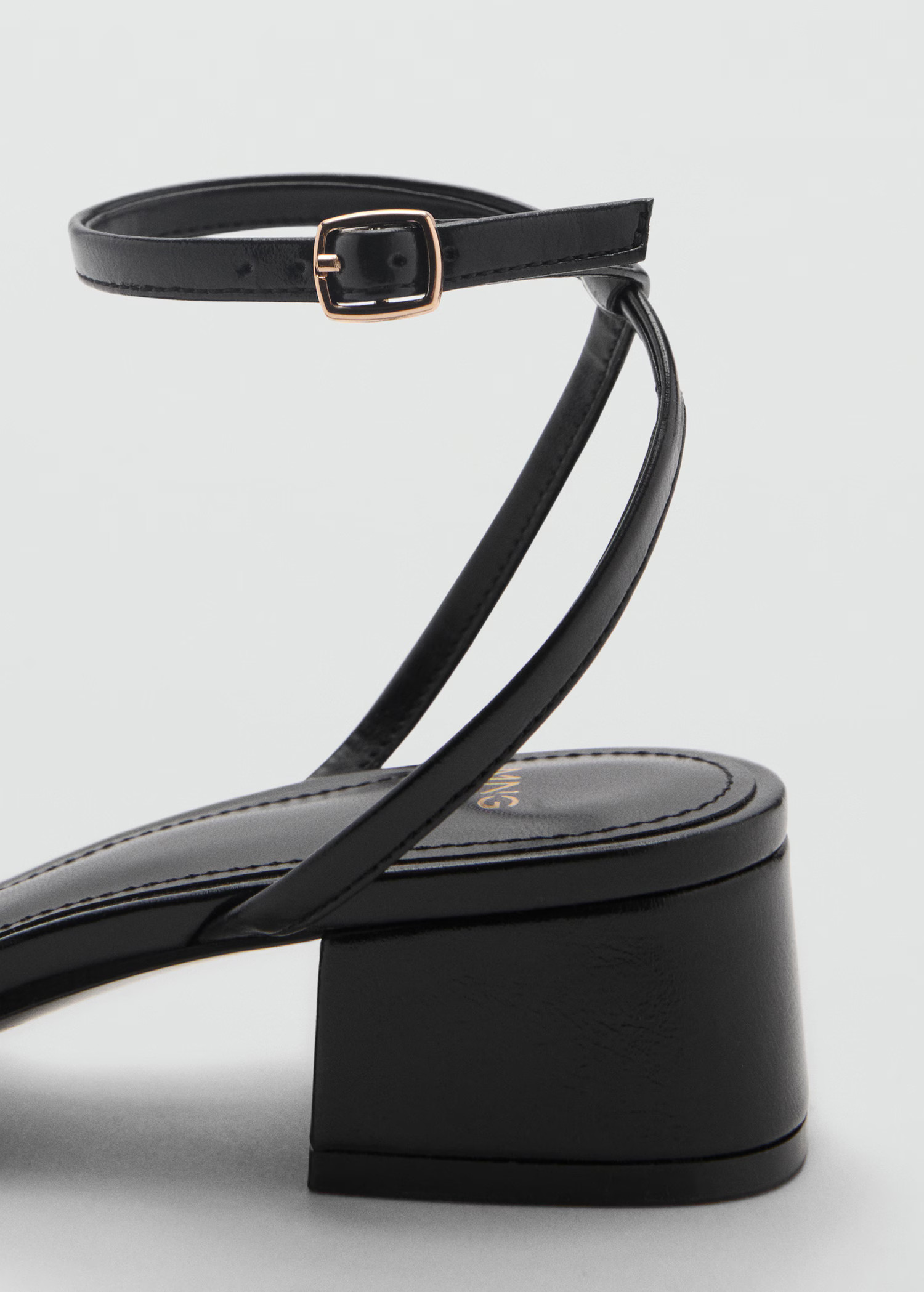 Strappy heeled sandals - Women | MANGO United Kingdom | MANGO (UK)