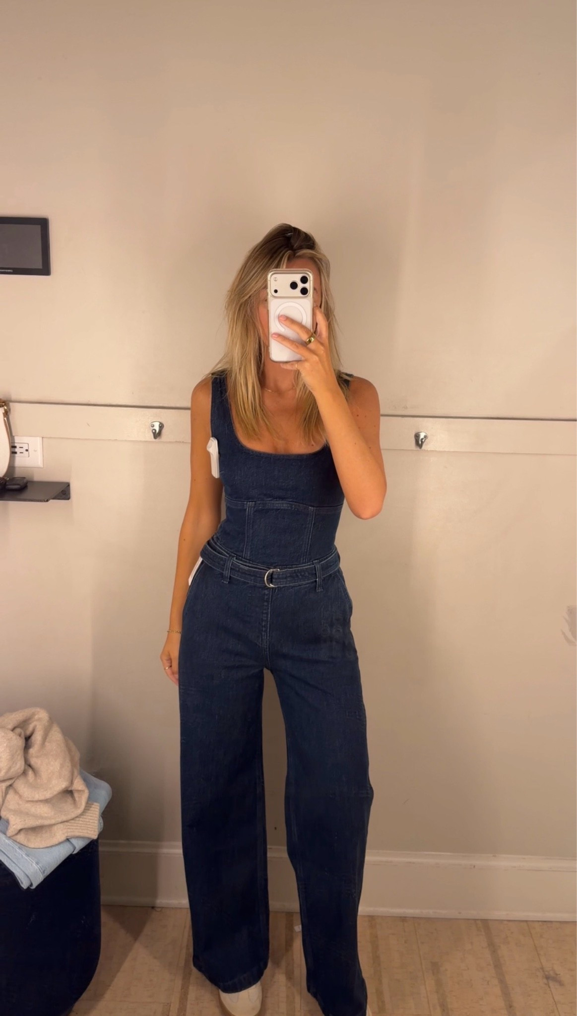 Denim jumpsuit perfect for fall!

#LTKgrwm #LTKSeasonal #LTKootd