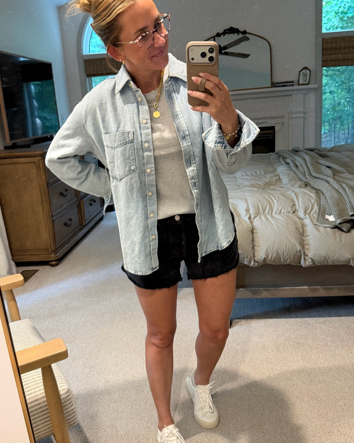 Casual summer mom fit 🫶🏼

Mom Shorts | Casual Outfit | Summer Fashion | Layered Necklaces

Come Stay Awhile, Amanda Vernaci

#LTKootd #LTKmomlife #LTKPetite