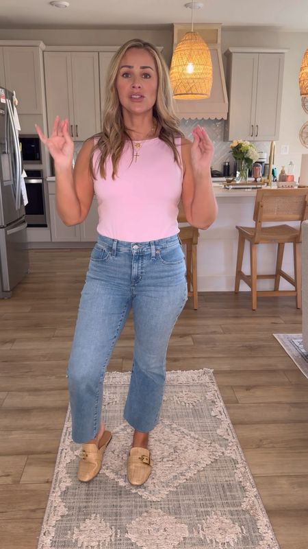 20% off my all time favorite denim jeans 🙌🏼

I am wearing a 28 petite in the kick out crop jeans from Madewell. They truly are my go to all year round!! 

#LTKSaleAlert #LTKStyleTip #LTKxMadewell