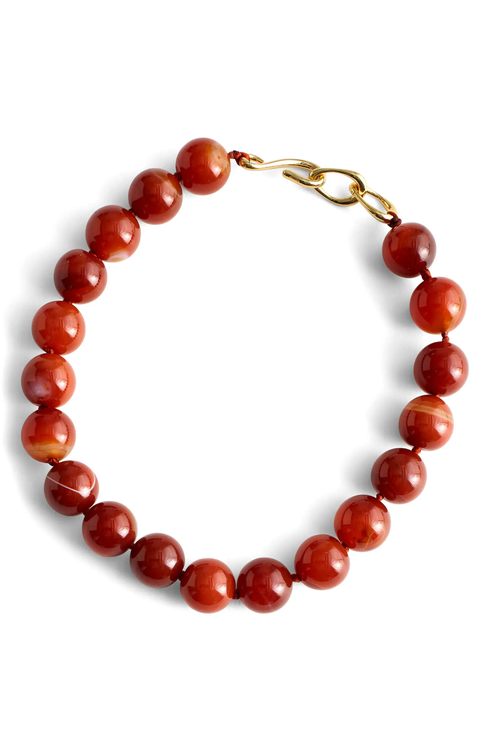 Semiprecious Stone Oversize Beaded Choker Necklace | Nordstrom