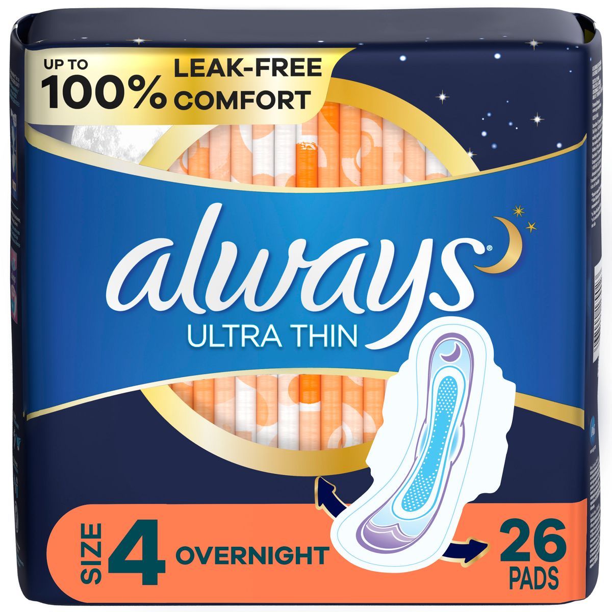 Always Ultra Thin Overnight Pads curated on LTK