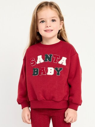 Embroidered Graphic Sweatshirt for Toddler Girls | Old Navy (US)