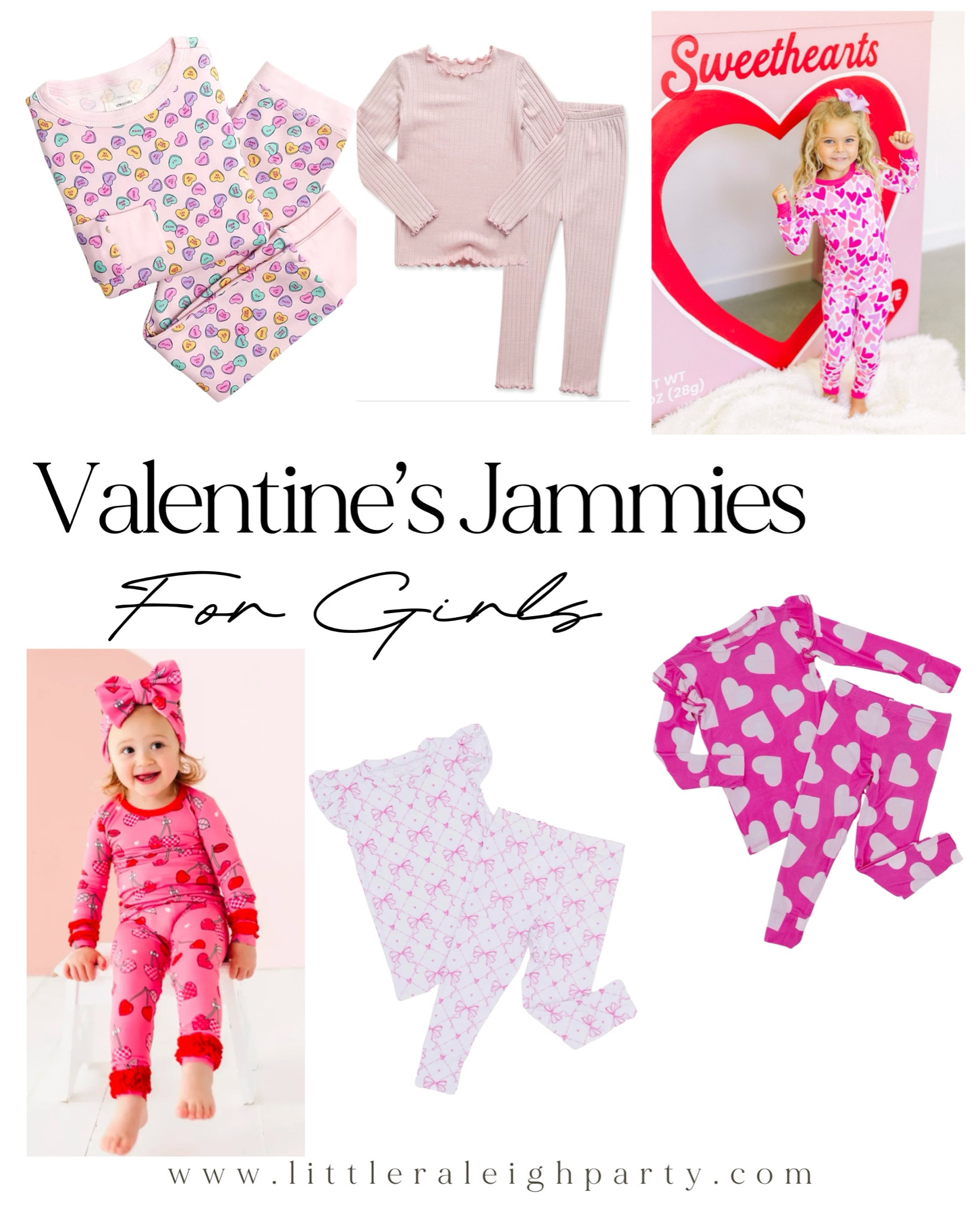 Valentine’s Day Jammies for girls perfect for a festive love bin! 

#LTKSeasonal #LTKKids #LTKGiftGuide