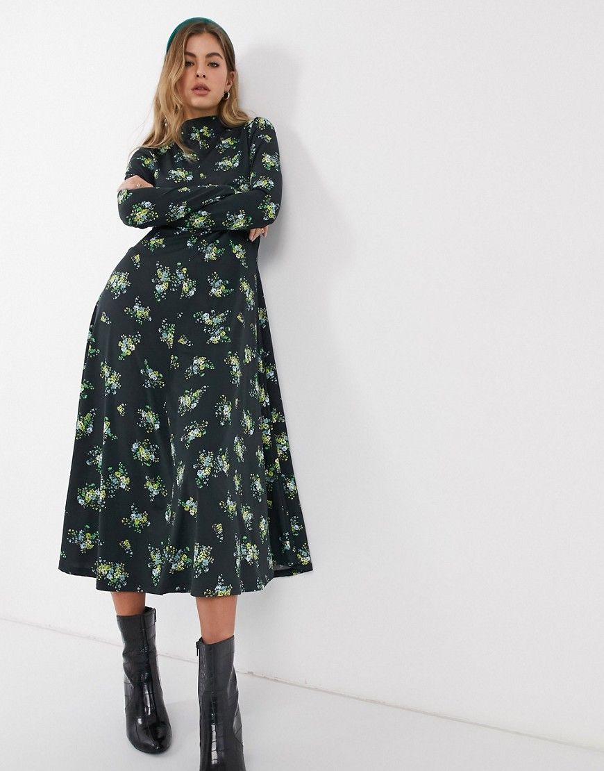 Resume Sofie floral maxi dress-Black | ASOS (Global)