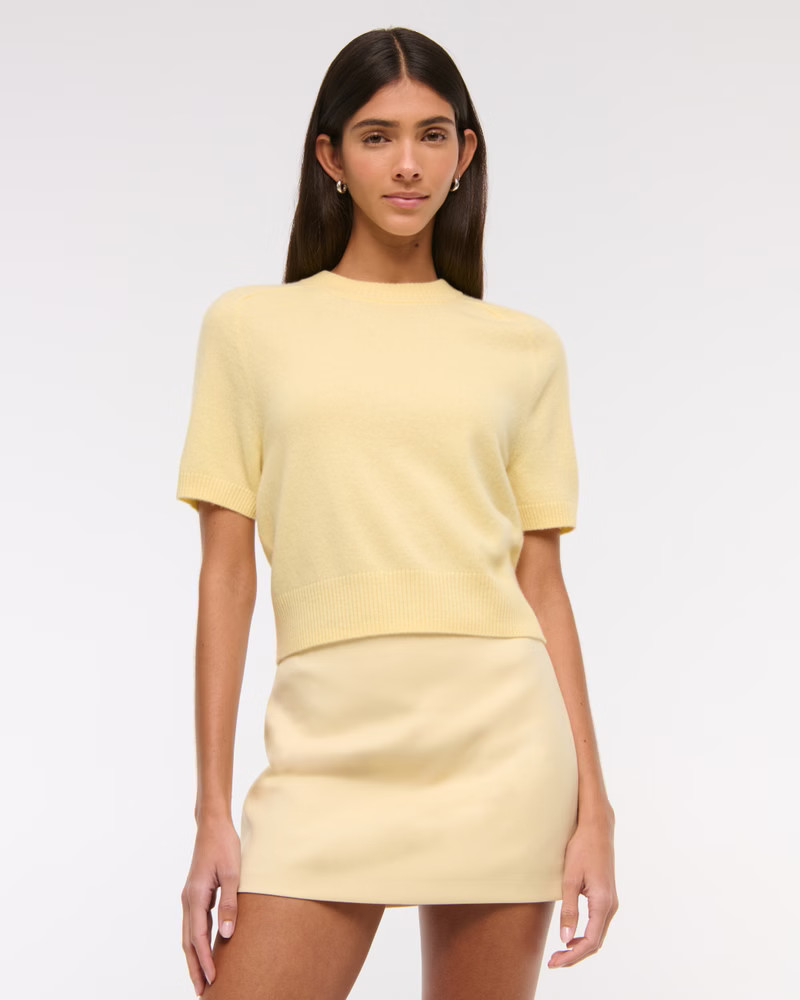 The A&F Scarlett Mid Rise Mini Skort | Abercrombie & Fitch (US)