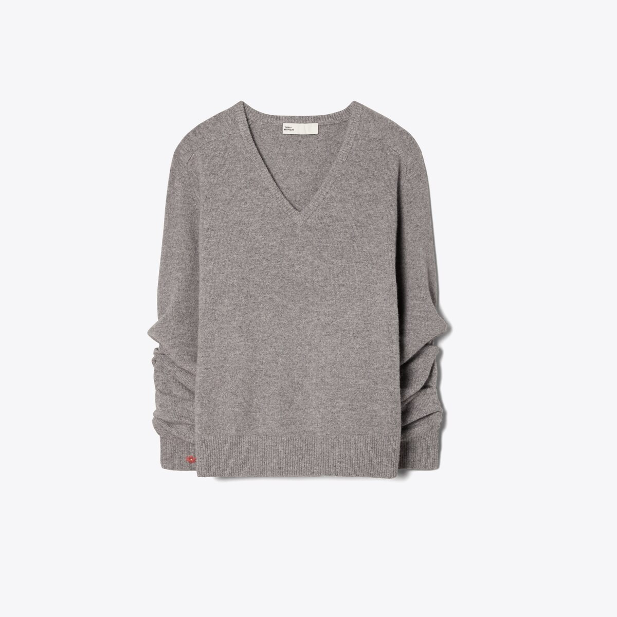 WOOL V-NECK SWEATER | Tory Burch (US)
