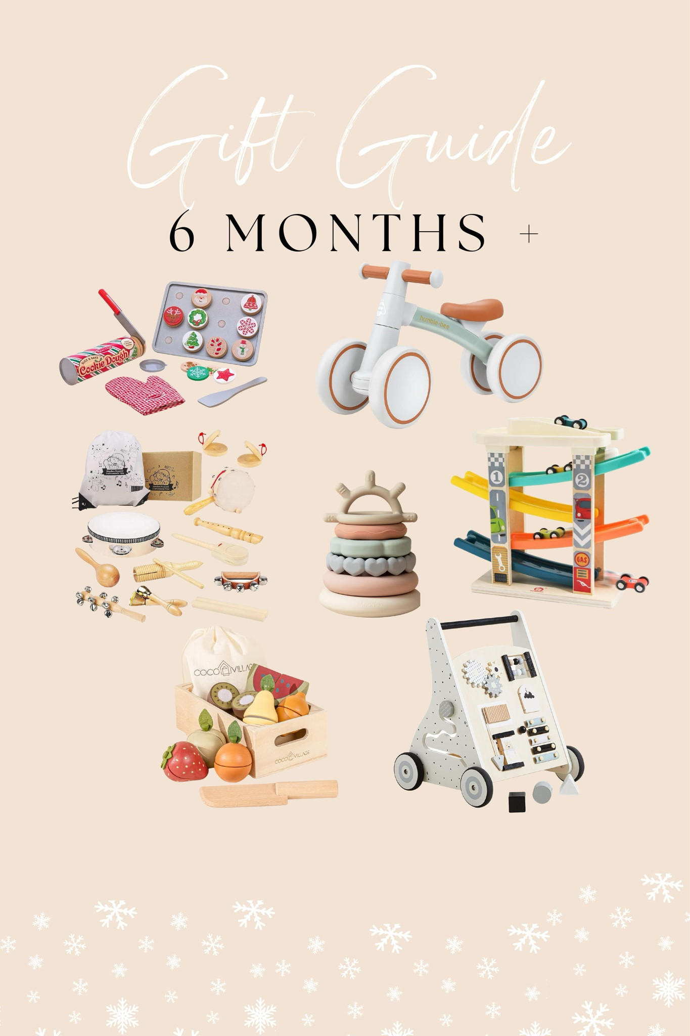 Toy ideas that grow with the babies! 