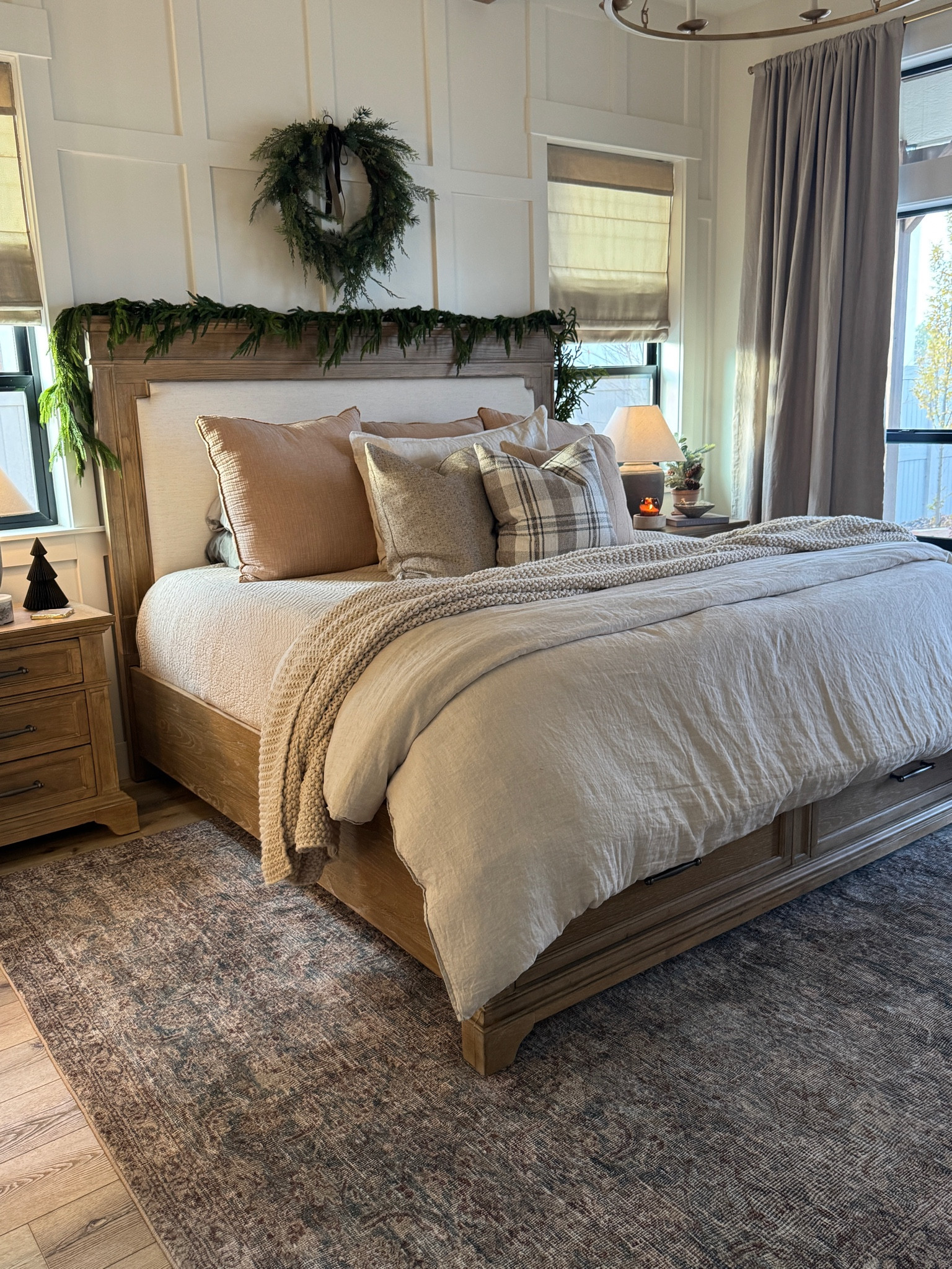 The perfect rug does exist 🙌🏻 It has beautiful colors to warm up the room and it’s the perfect balance of warm and cool tones. 

#LTKHome #LTKHoliday #LTKSeasonal