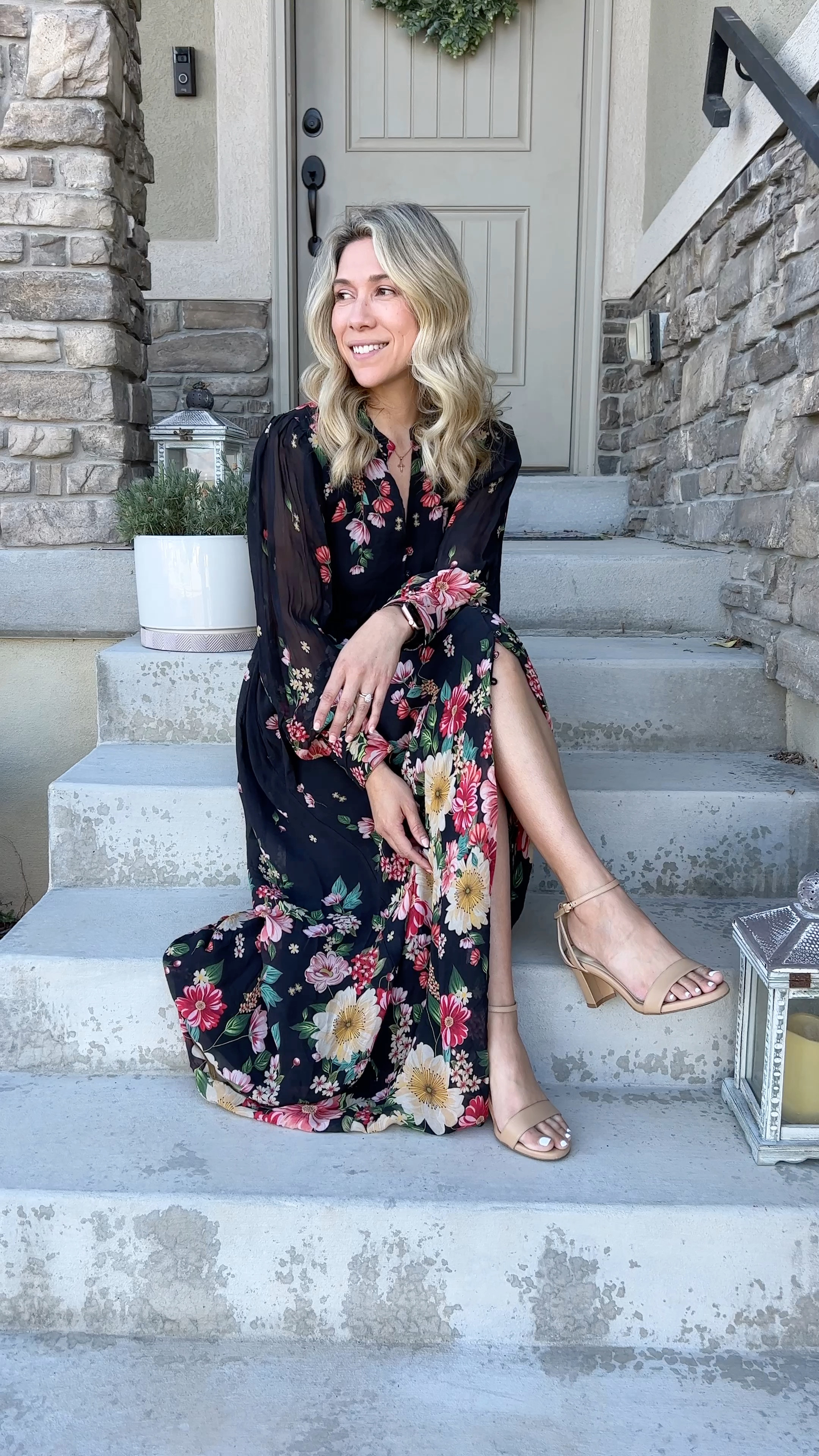 Anthropologie vivienne maxi dress sale