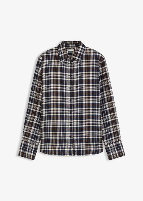 Flanell-Hemd aus reiner Baumwolle | Bonprix DE