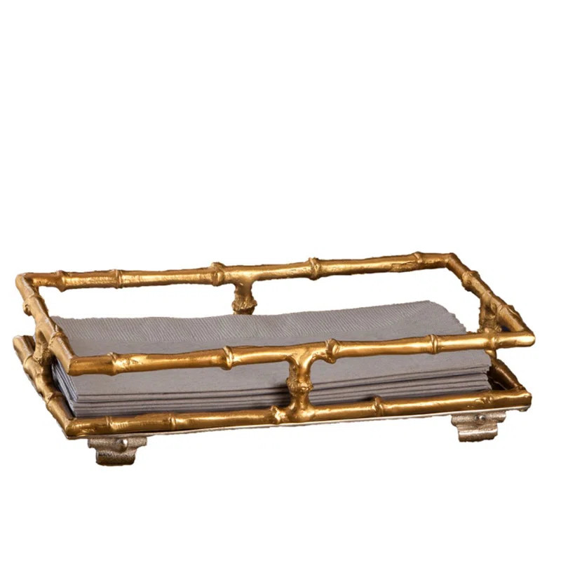 Bamboo Guest Flat Napkin Holder | Wayfair North America