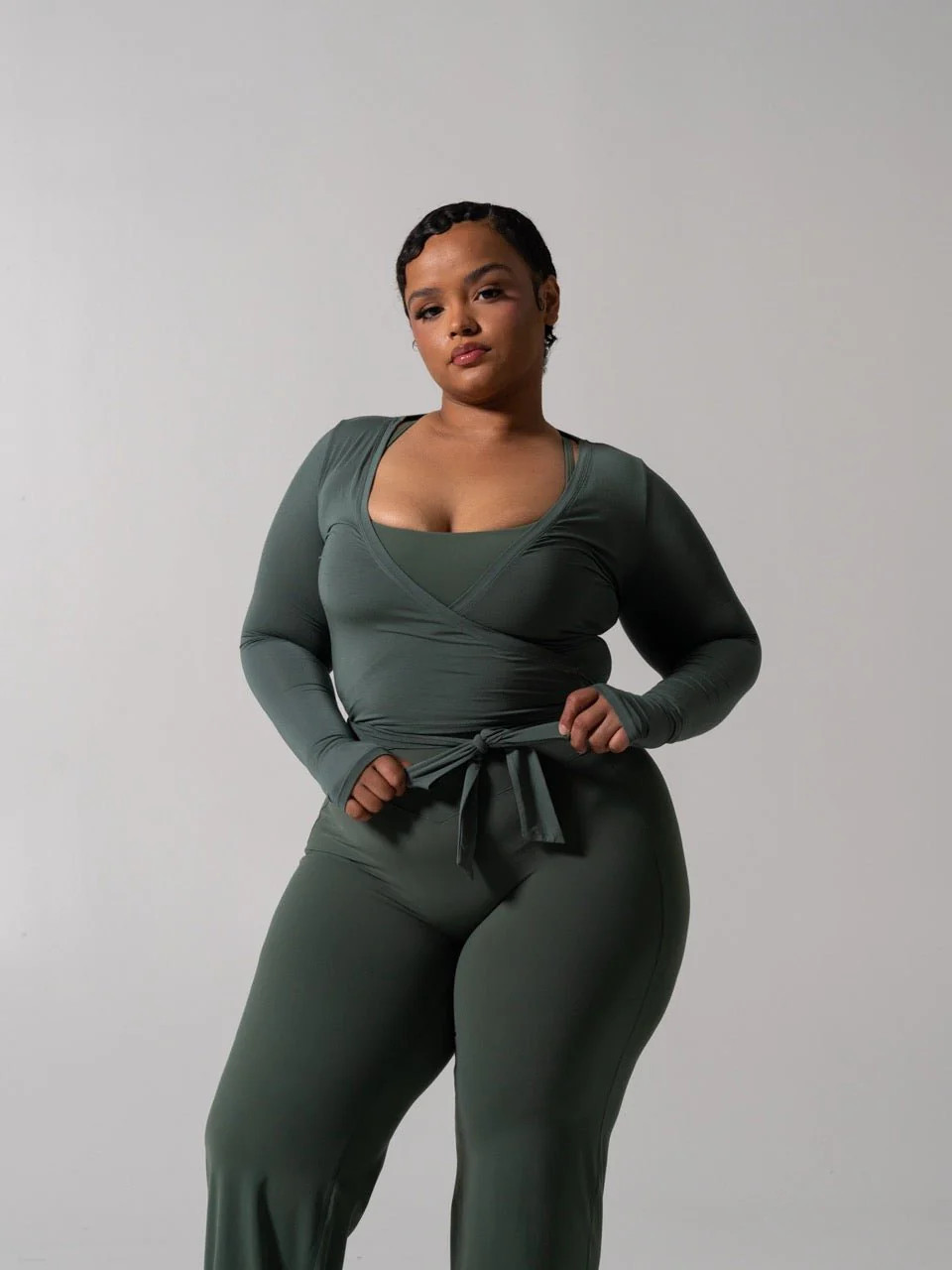 Ballet Wrap - Limon Pepino | Buffbunny Collection