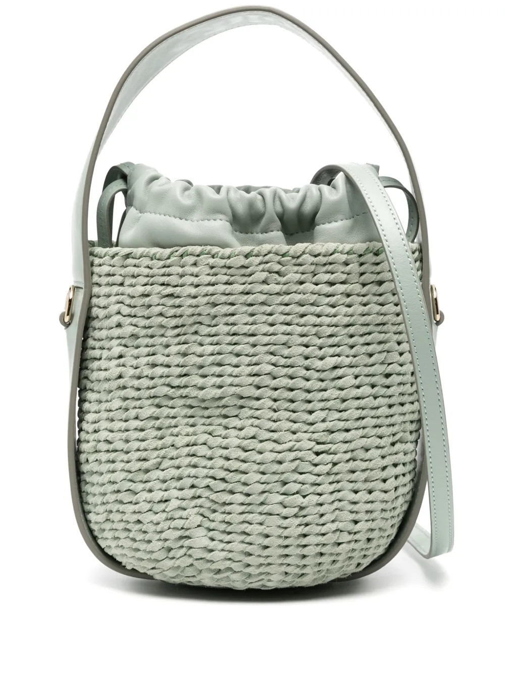 Chloé Woody Suede Bucket Bag - Farfetch | Farfetch Global