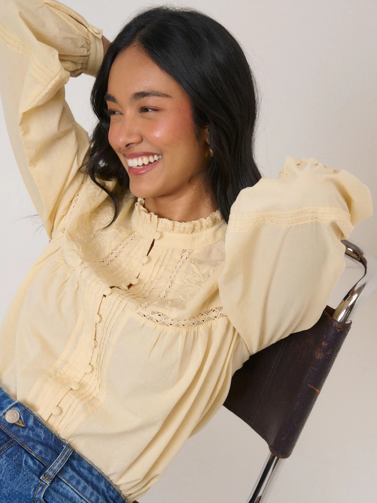 Nobodys Child Yellow Jones Top | Next AU