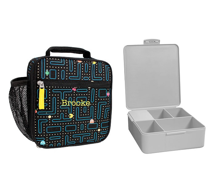 Mackenzie PAC-MAN Glow-in-the-Dark Lunch & Bento Bundle, Set of 2 | Pottery Barn Kids