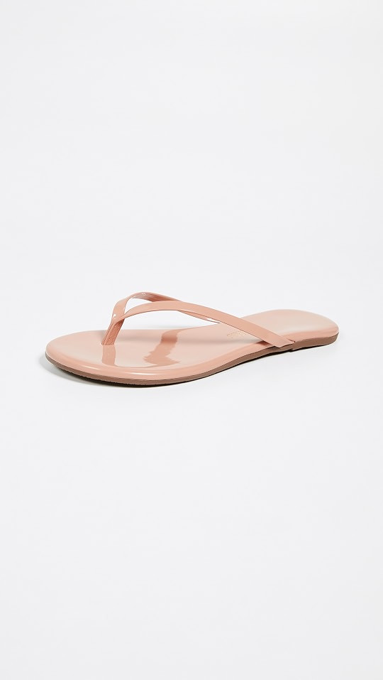 Foundations Gloss Flip Flops | Shopbop