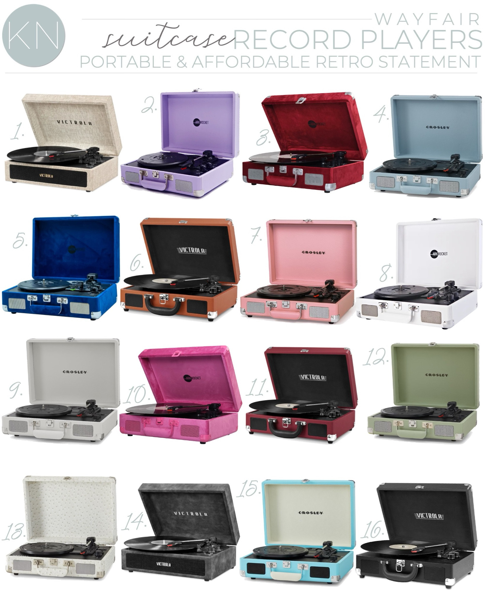 Now’s the time to shop for anything for your home during the Weekend Clearance sale @Wayfair where everything is up to 70% off with Fast Shipping. #ad #Wayfair I have a new found love for vinyl records and Wayfair has a huge selection of portable and affordable retro statement suitcase record players that look great as part of your home decor in any space. home decor gift idea music room decor bedroom decor office decor Wayfair find

#LTKSaleAlert #LTKGiftGuide #LTKHome